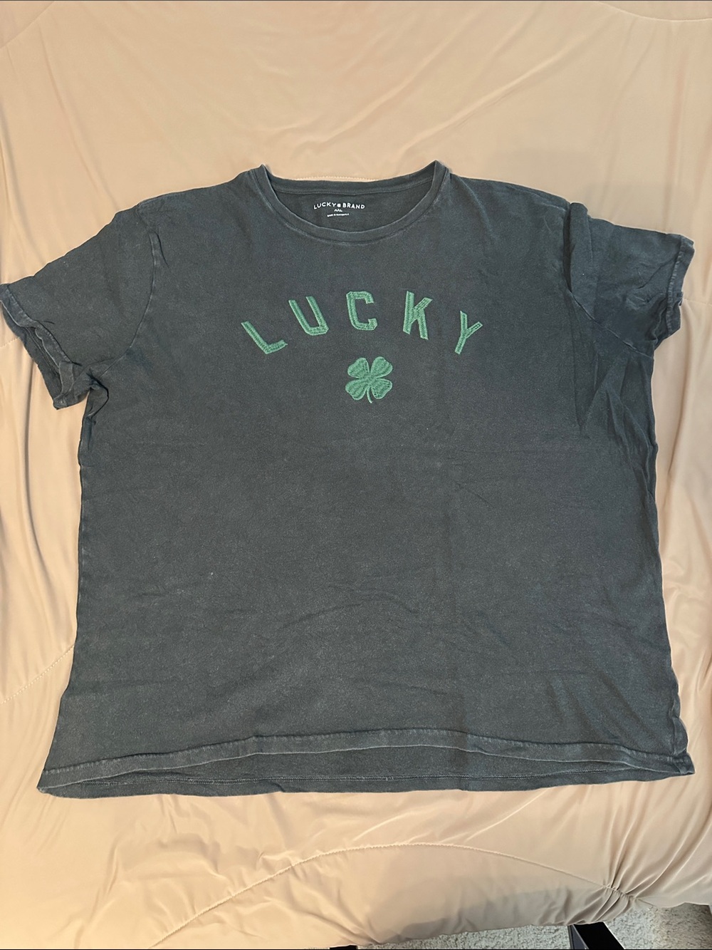 Lucky Brand “Lucky Clover” Graphic Tee – Size XXL - Picture 3 of 5